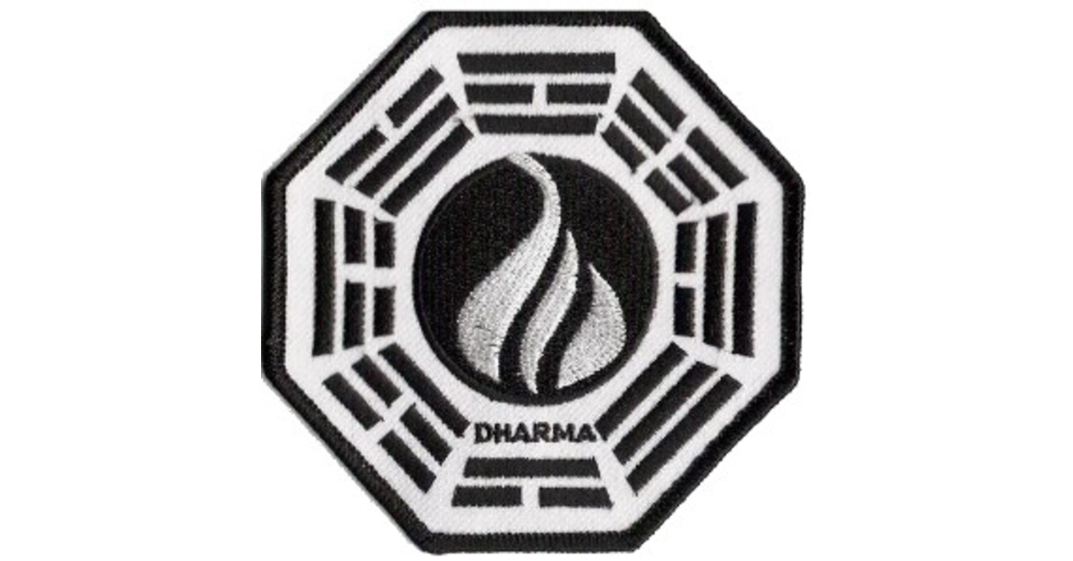 Maglietta Lost - Dharma Initiative - La Fiamma, Gildan 100% Cotone, Taglie S-XXL - 3